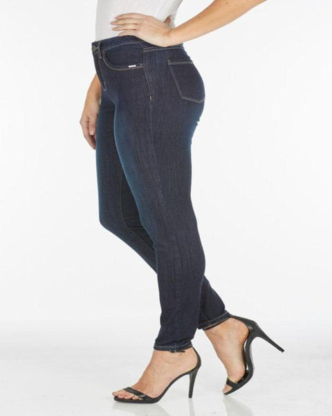 FDJ Jeans, 2762630 Olivia Cool Max Slim Leg Jeans Twilight Style