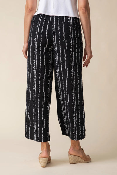 Habitat Spring/Summer, 22079 Tulip Hem Crop Pant, Black