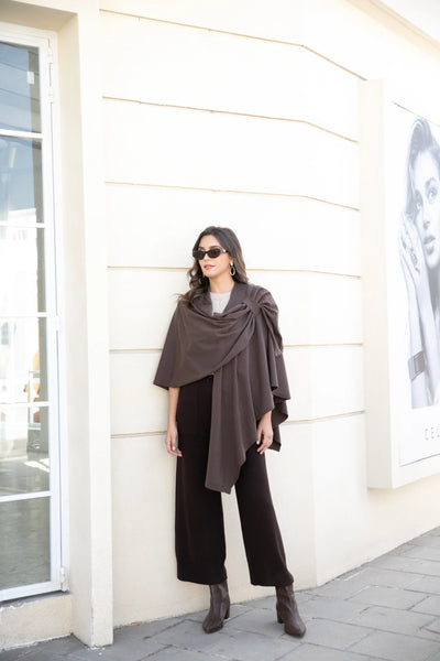 Orange by Fashion Village, Muskoka Cover Up,  Mocha