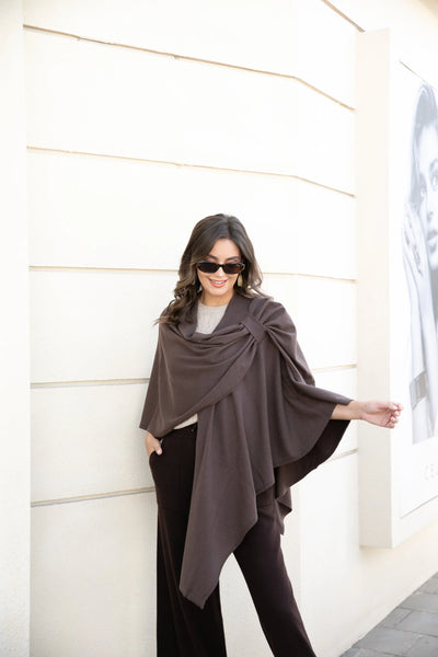 Orange by Fashion Village, Muskoka Cover Up,  Mocha