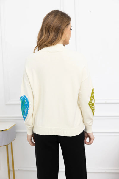 Orange by Fashion Village, MJ-150 Louise's Sweater