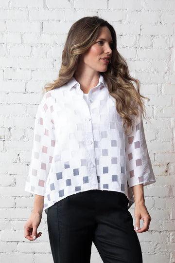 Olivia/Liv, 610102 Box Tunic, White