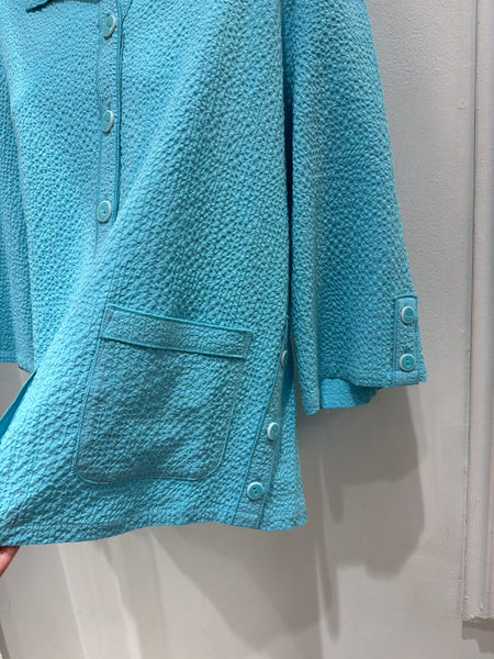 Habitat Spring/Summer, 21341 Relaxed Camp Shirt, Malibu