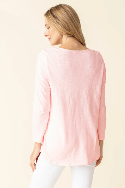 Habitat Spring/Summer, 27516 Ruched Shape Tee, Carnation