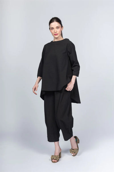 Paolo Tricot, Wt223822 Round Neck Tunic, Black