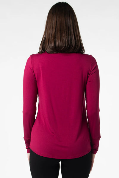 Terrera / LNBF, 586600 Dalya Funnel-Neck Bamboo, Beet Red