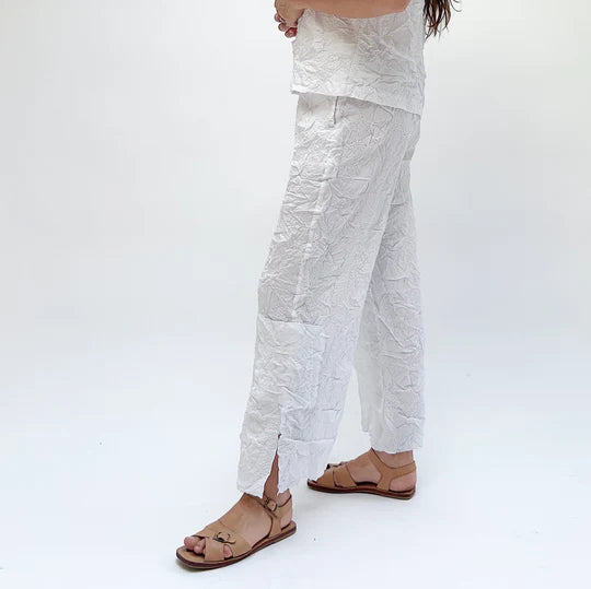 Olivia/Liv, 600284 Cargo Crop Pant, White