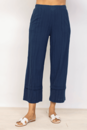 Habitat Spring/Summer Sale, 16571 Pieced Hem Flood Pant, Navy 50% Off Regular Price