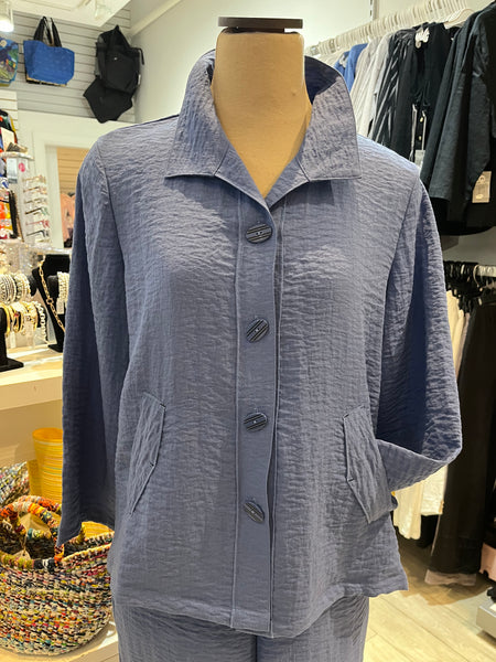 Habitat Spring/Summer, 30649 Pleat Back Jacket, Twilight