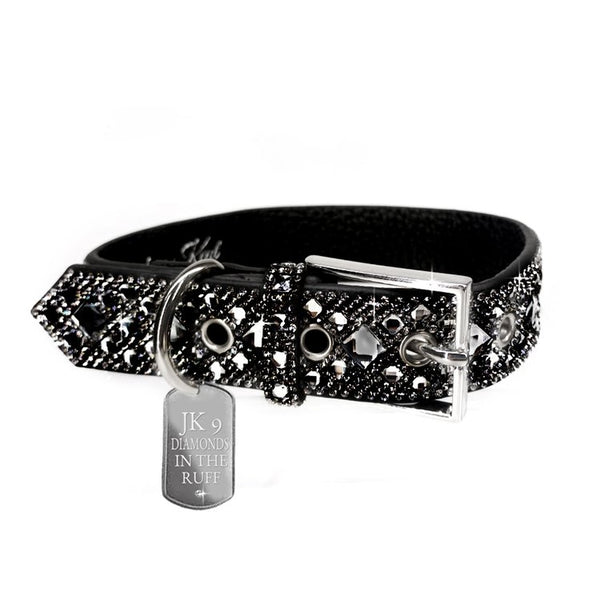 Jacqueline Kent Collection,  Diamond in the Ruff Dog Collars (Small)