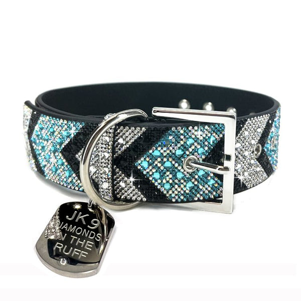 Jacqueline Kent Collection,  Diamond in the Ruff Dog Collars (Small)