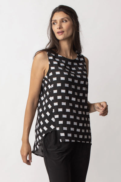 LIV Spring/Summer Sale, 481308 Lined Easy Tank Black 50% Off Regular Price
