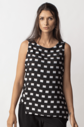 LIV Spring/Summer Sale, 481308 Lined Easy Tank Black 50% Off Regular Price