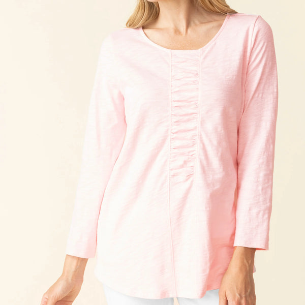 Habitat Spring/Summer, 27516 Ruched Shape Tee, Carnation