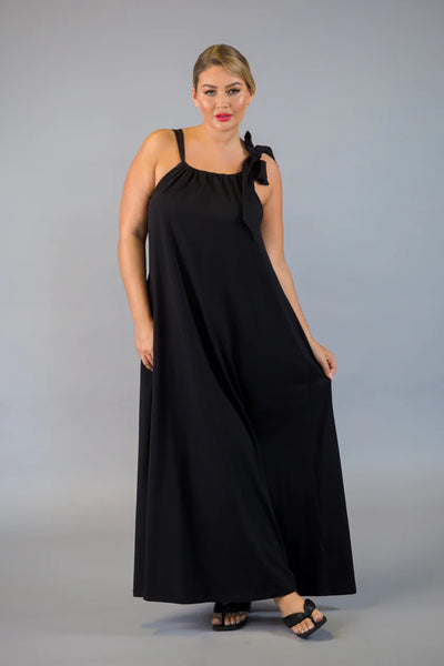 Paolo Tricot Sale, SU8253 Long Bow Dress 50% Off Regular Price