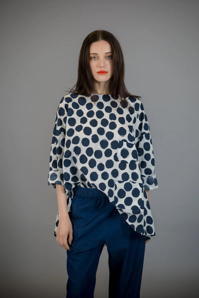Paolo Tricot, WT110711 Polka Dot Top