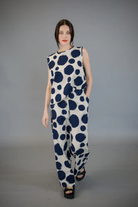Paolo Tricot Sale, SU6069 Polka Dot Crop Pant 50% Off Regular Price