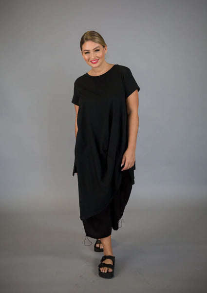 Paolo Tricot, WT220751  Side Ruch Tunic