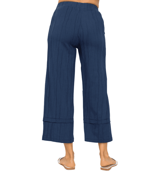 Habitat Spring/Summer Sale, 16571 Pieced Hem Flood Pant, Navy 50% Off Regular Price