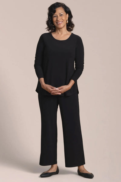 Sympli, 22407-3 Go to Soft Round Neck, Black