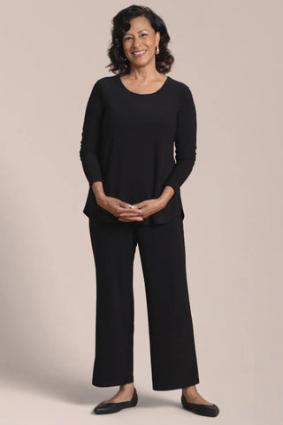 Sympli, 22407-3 Go to Soft Round Neck, Black