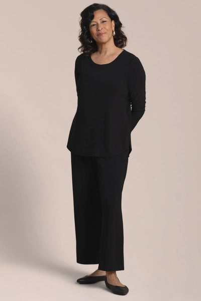 Sympli, 22407-3 Go to Soft Round Neck, Black