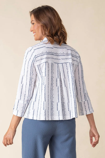 Habitat Spring/Summer, 22014 Tulip Hem Swing Jacket, White