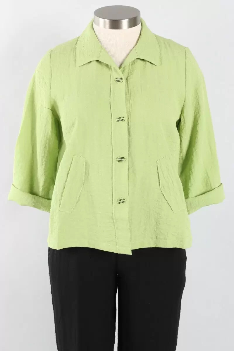 Habitat Spring/Summer, 30649 Pleat Back Jacket, Leaf