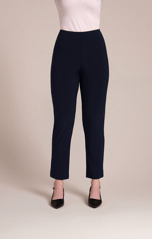 Sympli, 2748M Narrow Pant Midi, Navy