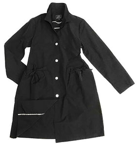 UBU Collection, 18107 Button Front Drawstring Pocket Trench