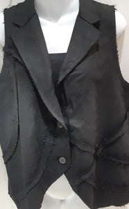 Paolo Tricot Sale, WT220802 Buttoned Short Vest