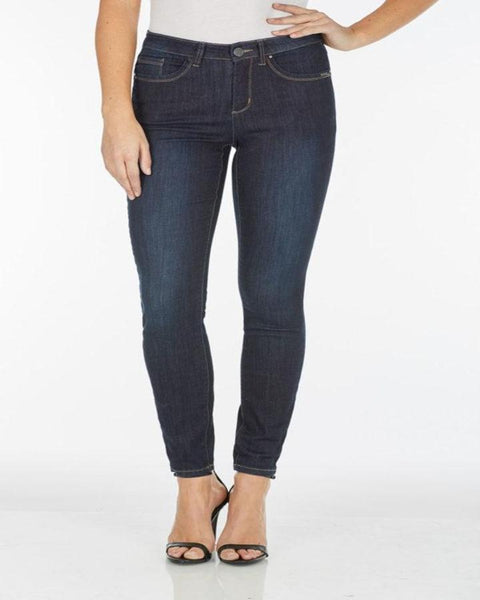 FDJ Jeans, 2762630 Olivia Cool Max Slim Leg Jeans Twilight Style