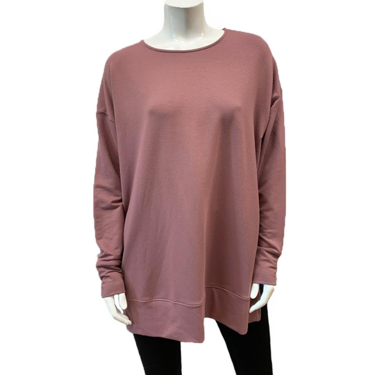 Gilmour Sale, BtT-1067 Bamboo French Terry Banded Tunic, 50% Off Regular Price