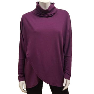 Gilmour, BtT-1529 Bamboo French Terry Crossover Turtleneck