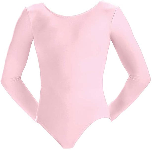 Motionwear Dance Sale, 2102 140, Long Sleeve Pink Leotard