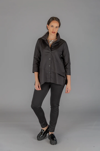 Paolo Tricot, WT110250 Buttoned Flare Shirt