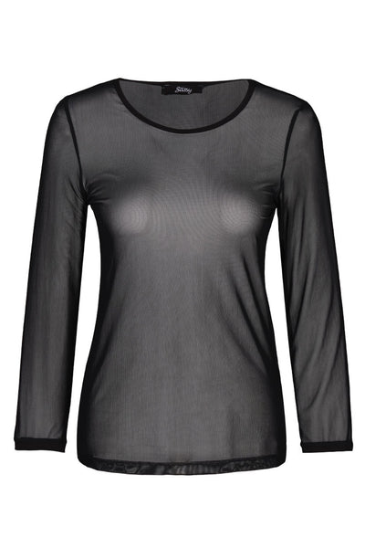 EverSassy by Dolcezza, 12760  Mesh Long Sleeve Top