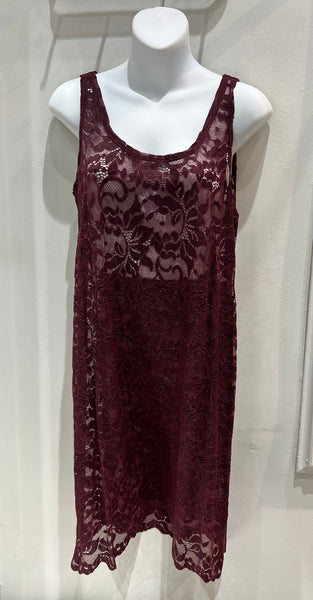 Sympli Sale, 3130L Lean Lace Dress Long