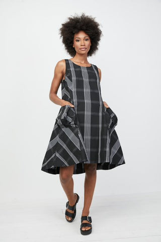 Liv Sale, 108141 Plaid Artist Dress, 40% Off Regular Price!